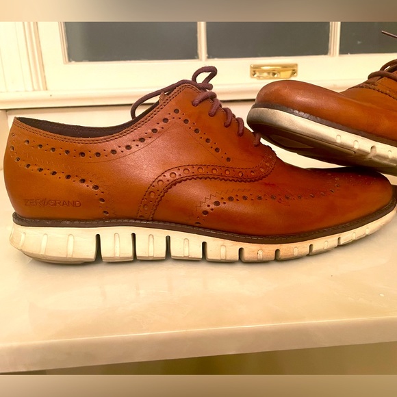Cole Haan GrandZero Wing Tip Oxford Shoes - Picture 2 of 8